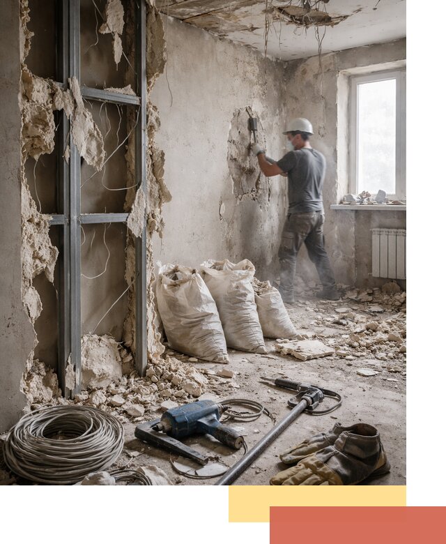 Профессиональный демонтаж зданий и конструкций в Сибае