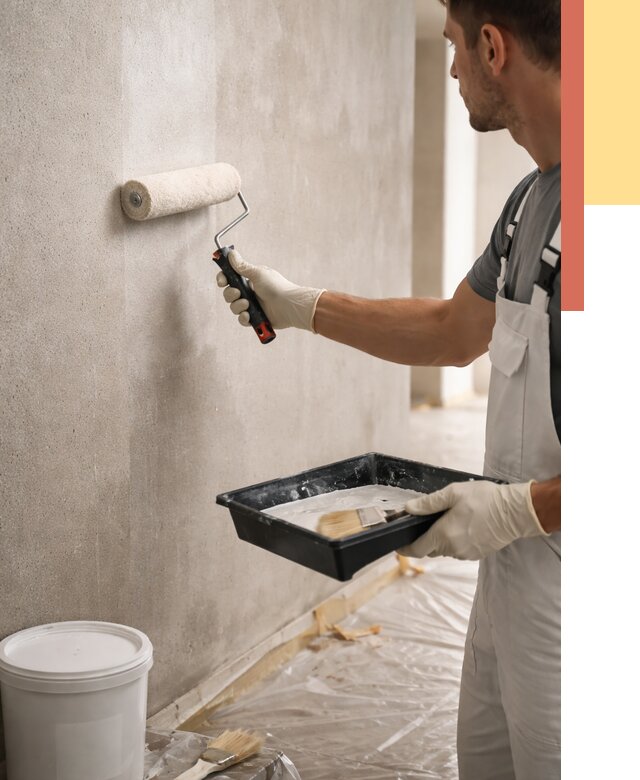 Грунтовка стен в Сибае от 2261 руб. м2 — быстро, недорого, с материалом | ОТДЕЛОЧНИК-Сба