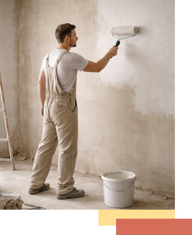 Грунтовка стен под отделку в Сибае профессиональным раствором