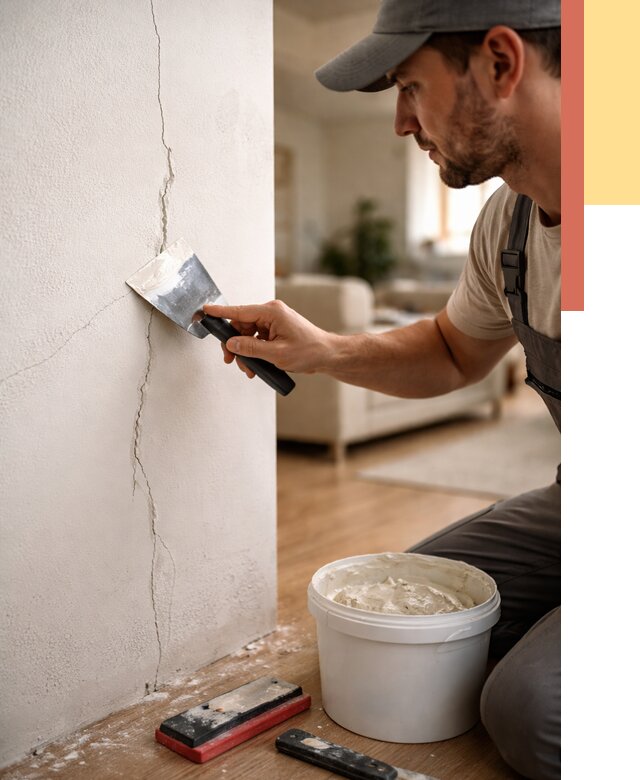 Заделка трещин и сколов в Сибае от 2518 руб. — быстро и недорого | ОТДЕЛОЧНИК-Сба