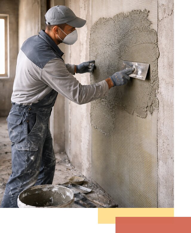 Штукатурка стен по сетке в Сибае под ключ качественно и быстро