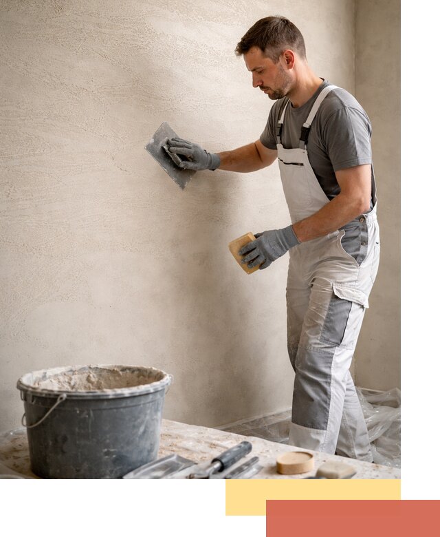 Декоративная штукатурка травертин в Сибае для стен и потолков