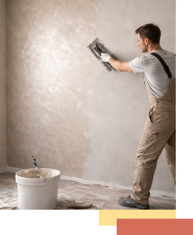 Декоративная штукатурка «Мокрый шелк» под ключ в Сибае