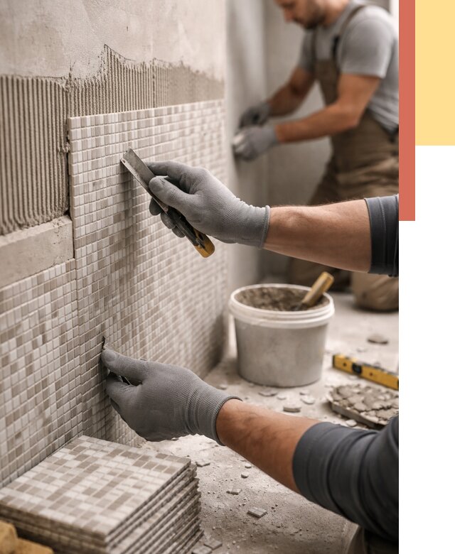 Облицовка стен мозаикой в Сибае от 3288 руб/м2 — укладка мозаики на стены | ОТДЕЛОЧНИК-Сба