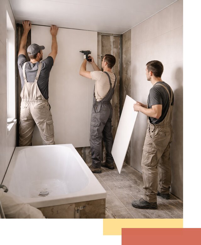 Отделка ванной панели ПВХ профессионально в Сибае