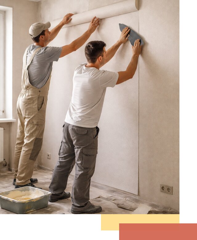 Поклейка виниловых обоев в Сибае профессионально и качественно