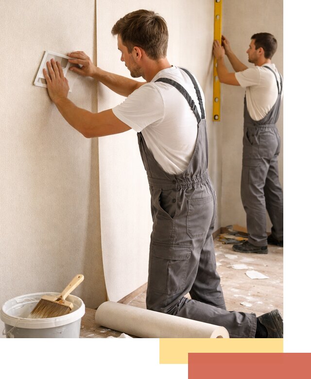 Поклейка бумажных обоев в Сибае качественно и недорого