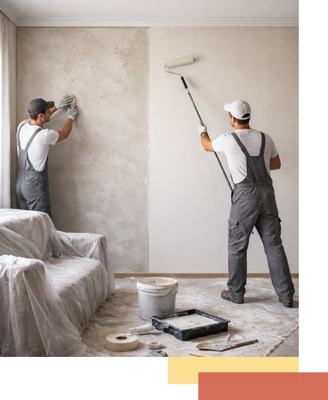 Покраска стен антивандальной краской в Сибае