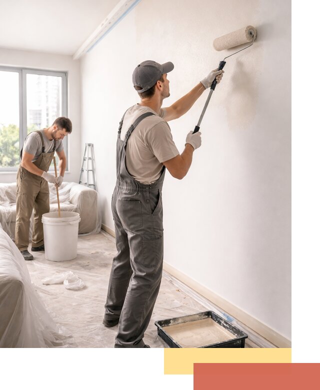 Покраска стен в офисе в Сибае — быстрый и качественный ремонт