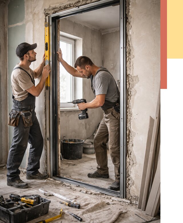 Закладка дверного проема в Сибае от 3597 руб. — быстро и недорого | ОТДЕЛОЧНИК-Сба