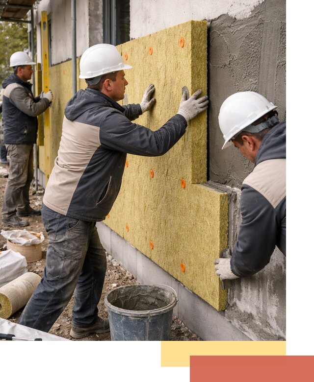 Утепление стен минватой в Сибае — тепло и звукоизоляция