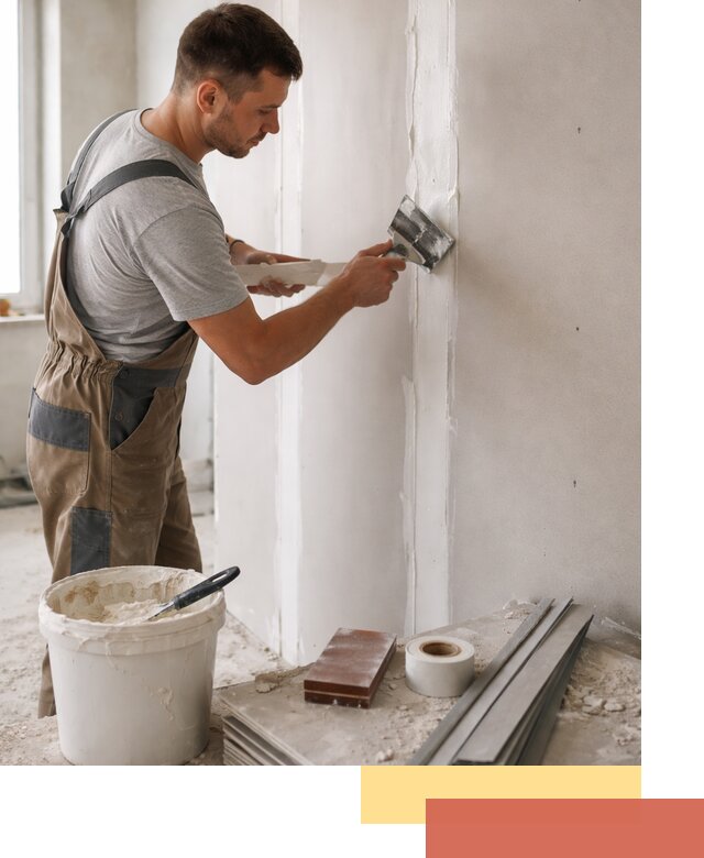 Шпаклевка перегородок из гипсокартона в Сибае качественно и быстро