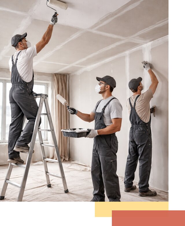 Покраска потолка из гипсокартона в Сибае качественно и недорого