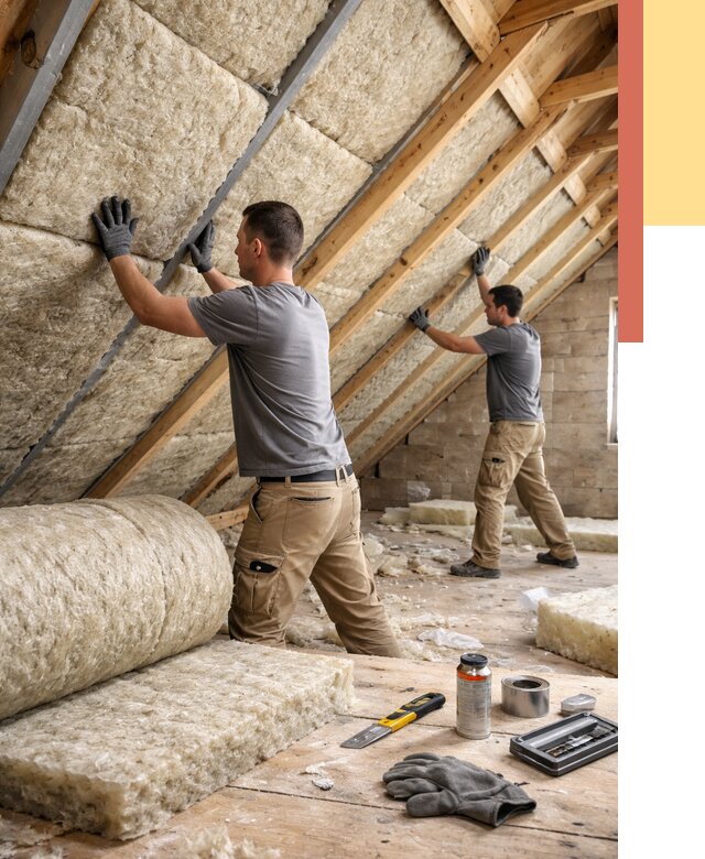 Утепление потолка минватой в Сибае от 1490 руб. — быстро и недорого | ОТДЕЛОЧНИК-Сба